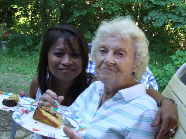 Malia and Grandma
